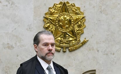 O presidente do STF, Dias Toffoli.