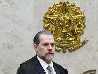 O presidente do STF, Dias Toffoli.