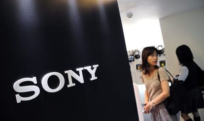 Un expositor de Sony en una feria en Tokio.