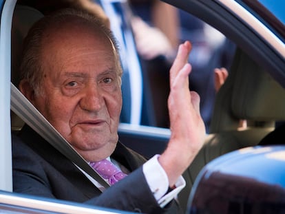 Former king Juan Carlos I of Spain in 2018.