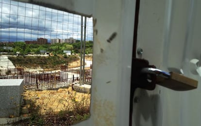 El espacio vecino a las Cuatro Torres lleva abandonado desde 2010.