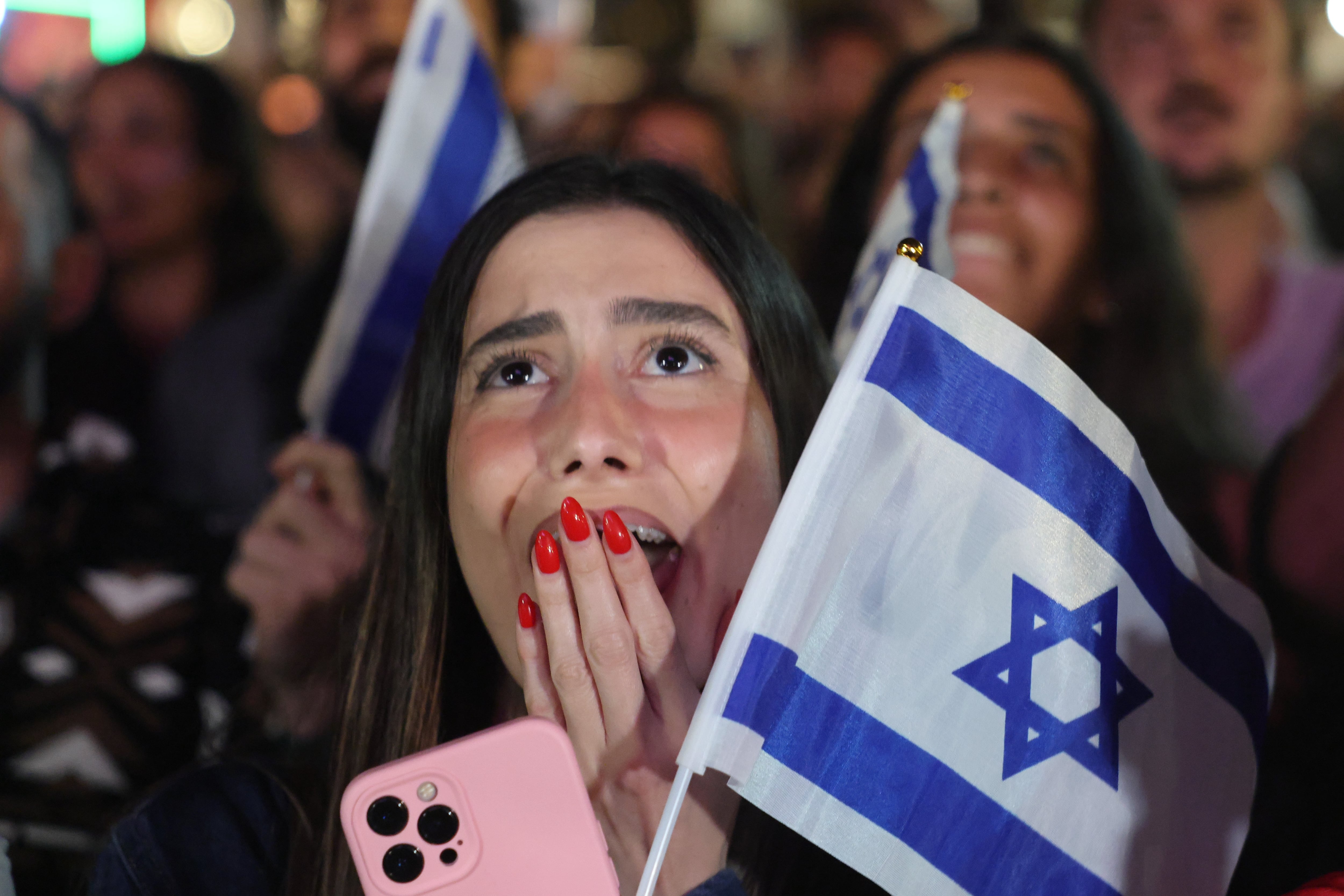 Israel, de la euforia a la decepción en 20 segundos