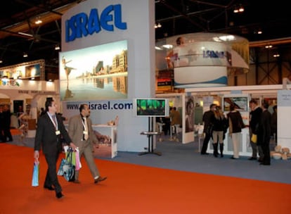 Expositor de Israel en la pasada edición de la Feria Internacional de Turismo