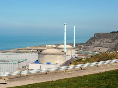La central nuclear de Penly, en la costa de Normandía, en 2015.