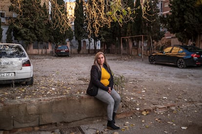 Verónica Fernández, residente en el Hotel Luz del barrio de Cartuja, Granada.