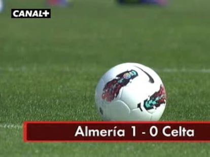 Almería, 1 - Celta, 0