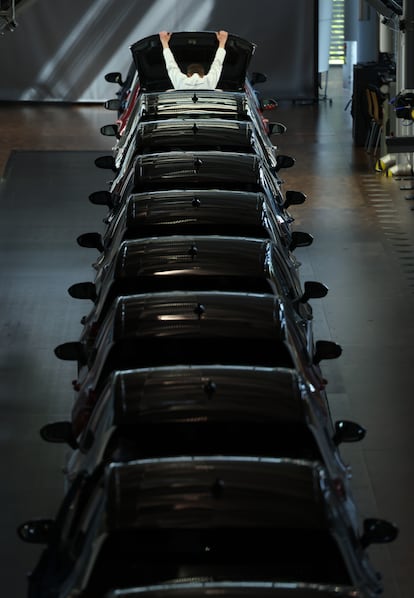 Planta de Volkswagen en la ciudad alemana de Dresde.