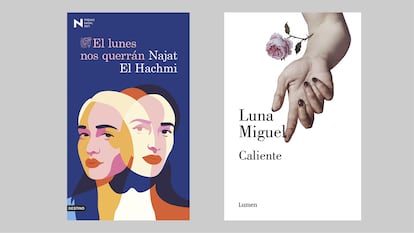 Portadas de 'El lunes nos querrán' y 'Caliente'. 