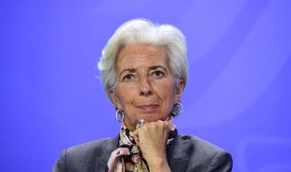 Christine Lagarde, directora gerente del Fondo Monetario Internacional