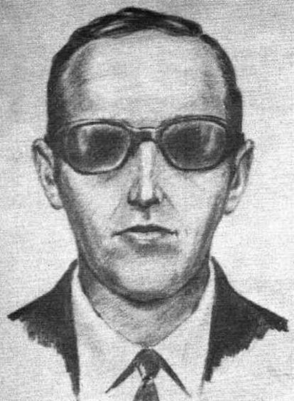 Retrato robot de D. B. Cooper.