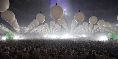 Ambiente en el Sensation Innerspace de Ámsterdam.