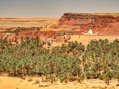 Timimoune, una ciudad en el desierto de Argelia.