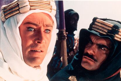 Lawrence de Arabia (David Lean, 1962) - 7 Oscars
	

	Aunque Peter O’Toole no se llevó ninguno de los Oscar con que fue bendecida la película, las aventuras de este militar inglés en el desierto no hubieran tenido esa carga emocional y lirismo sin la proyección que hizo el actor irlandés sobre el rebelde y atormentado líder militar. Destaquemos, entre otras secuencias, su desfile victorioso vestido de beduino y en blanco luminoso bajo un sol cegador.