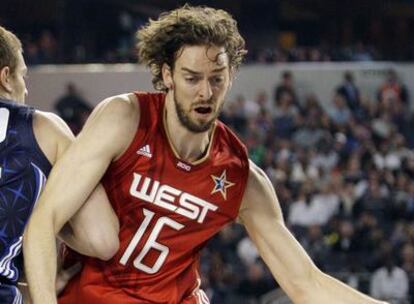 Gasol, durante el All Star de este fin de semana.