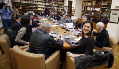 Mar&iacute;a Jos&eacute; Catal&agrave; en el Consell Valenci&agrave; de Cultura.