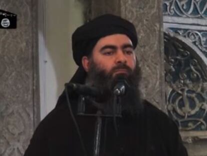 El líder del Estado Islámico instauró un ‘califato’ que gobernó con mano de hierro partes de Irak y Siria