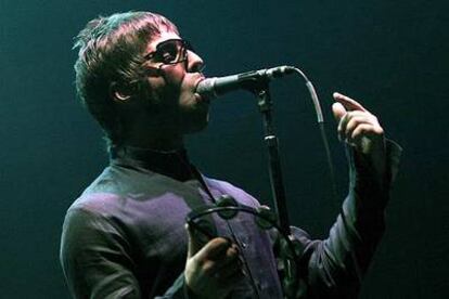 Noel Gallagher, durante la actuación de Oasis en Madrid.
