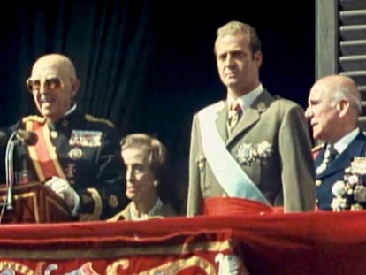 Una captura del programa 'La veritat sobre la dictadura de Franco'.