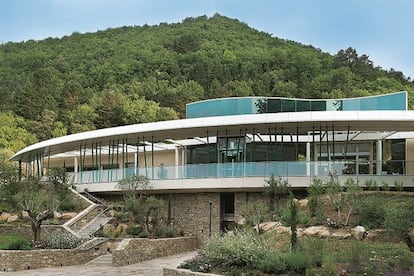 La estación termal de Avène, Francia.