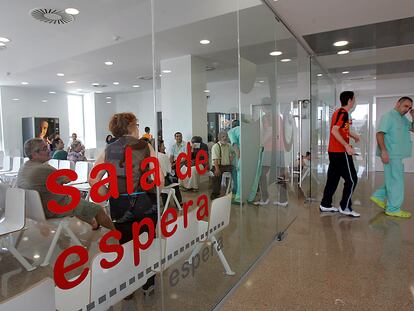 Dependencias del hospital de Elche.