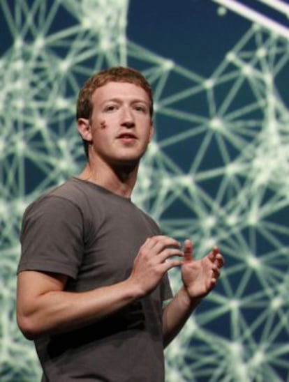 Mark Zuckerberg, fundador y principal accionista de Facebook.