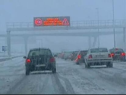 La nieve obliga a activar el nivel 1 del Plan de Alerta