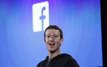 Mark Zuckerberg, durante un evento en California.