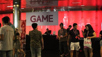 Assistents a l'edició de Gamelab del 2019.