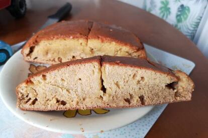 El pan de Héctor, que al parecer es mejor ponerlo en un espeto que tostarlo