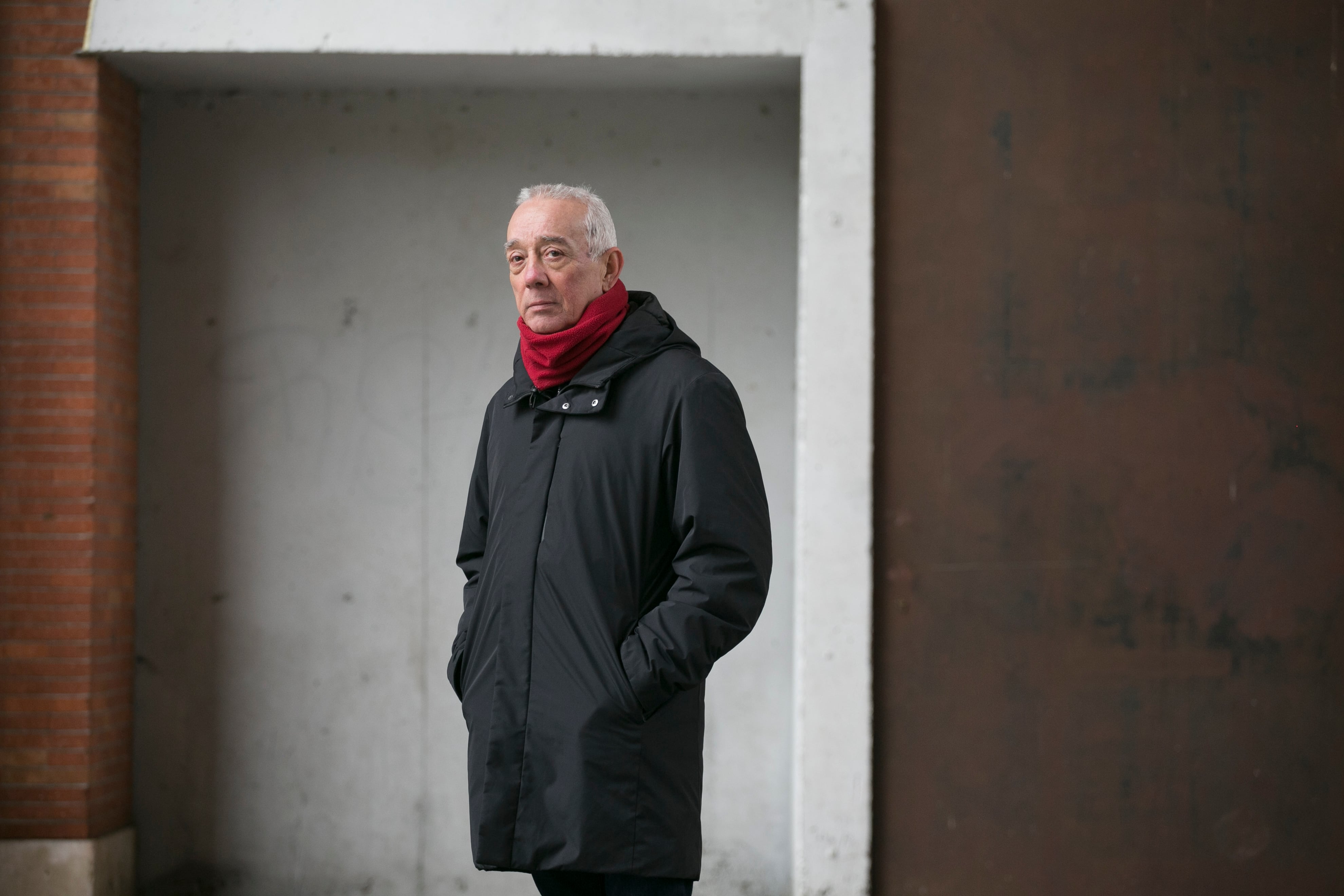 El genetista Antonio Alonso, exdirector del Instituto Nacional de Toxicología y Ciencias Forenses, en Madrid, el 2 de febrero.