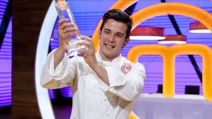 Carlos, guanyador de la tercera edició de 'Masterchef'.