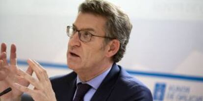 El presidente de la Xunta, Alberto Núñez Feijóo.