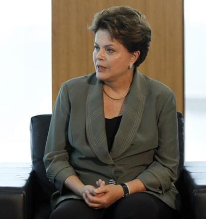 La presidenta brasileña Dilma Rousseff, en una imagen del 16 de febrero