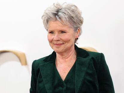 Imelda Staunton en la premiere de la última temporada de 'The Crown', el pasado 5 de diciembre de 2023, en Londres.