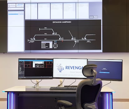 Centro de control de Revenga en Tres Cantos.