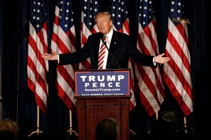 Trump, este miércoles en Filaldelfia