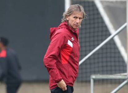 Ricardo Gareca, entrenador de la selecci&oacute;n de Per&uacute;.