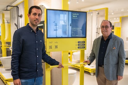 Jordi Zaragoza, director general, y Josep Zaragoza, fundador de la compañía.