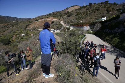 Los medios se concentran en Totalán. Se espera que el rescate de Julen se produzca en las próximas horas.