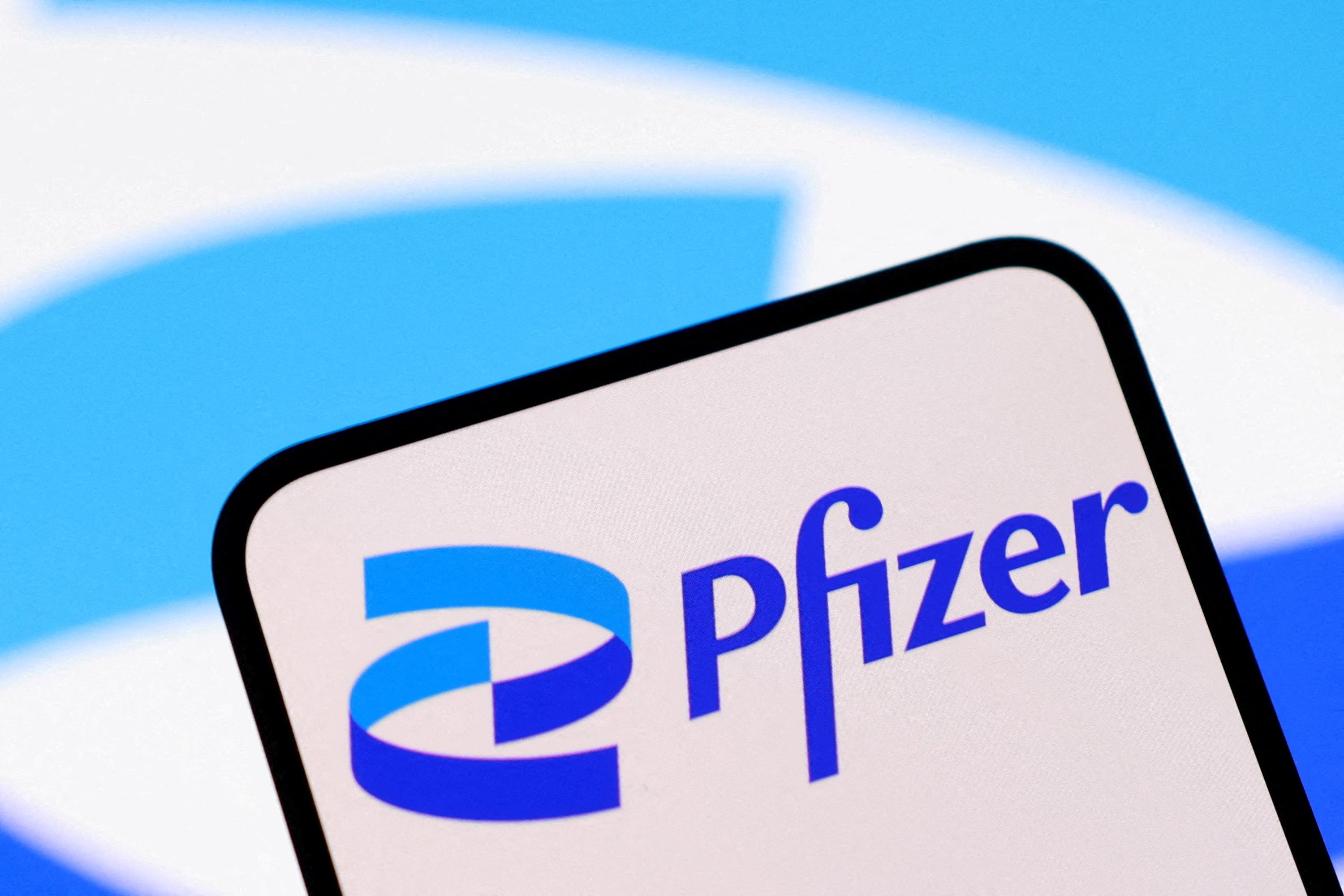 Logo de Pfizer.