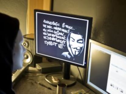 Anonymous ha reivindicado algunos de los ataques a sitios israel&iacute;es.