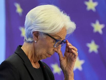 La presidenta del BCE, Christine Lagarde.