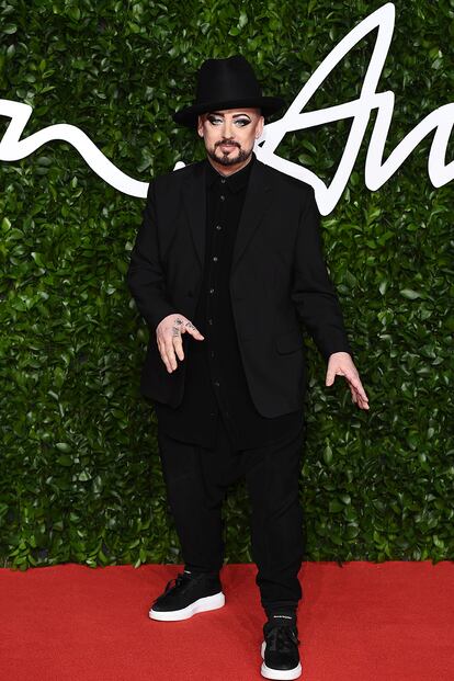 El cantante Boy George.