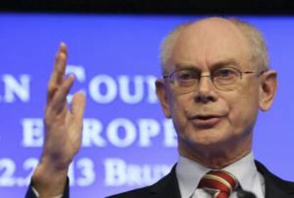 El presidente del Consejo Europeo, Herman Van Rompuy. EFE/Archivo