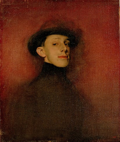 Retrato de Alfonso XIII guardado en la colección del Museu Nacional d'Art de Catalunya, en Barcelona.