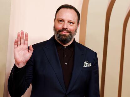 Yorgos Lanthimos, on the red carpet at the last Oscars.