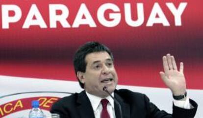 El presidente paraguayo electo, Horacio Cartes. EFE/Archivo