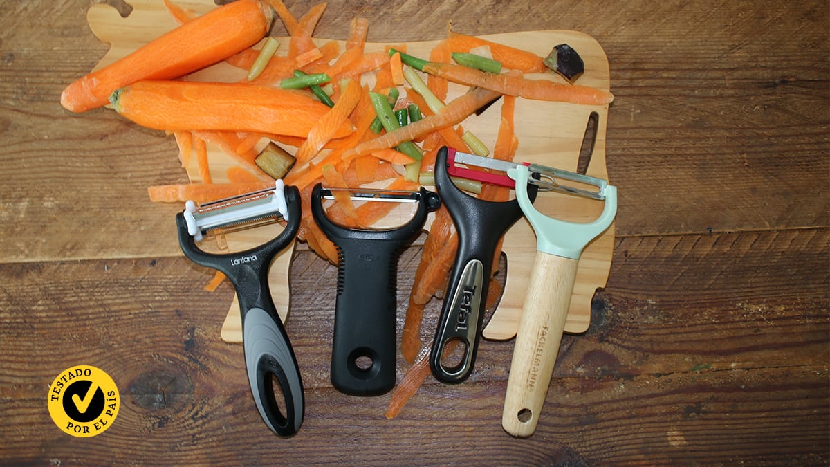Probamos y comparamos los mejores peladores de verduras