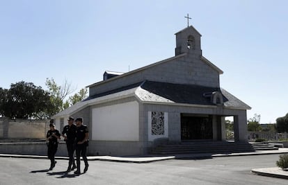 Panteón en el que será enterrado Franco en el cementerio de Mingorrubio.