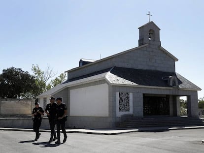 Panteón en el que será enterrado Franco en el cementerio de Mingorrubio.